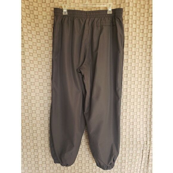 Men's Grey Joggers Athletic Pants Track Wind Pants XL - Picture 3 of 5